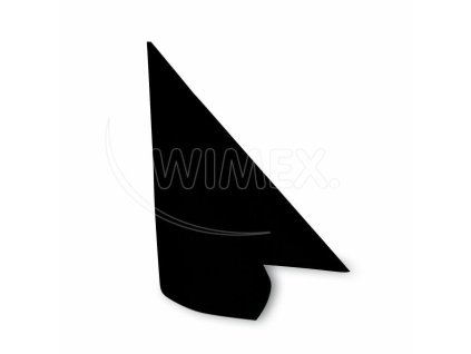 Servítky PREMIUM čierne 40 x 40 cm [50 ks]