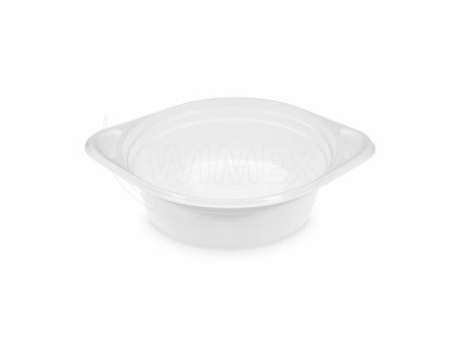102730 miska pp s ousky bila 500ml 10 ks