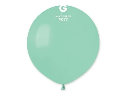 Balón pastelový mätovo-zelený 48 cm