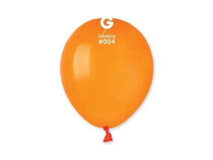 Balónik pastelový oranžový 13 cm