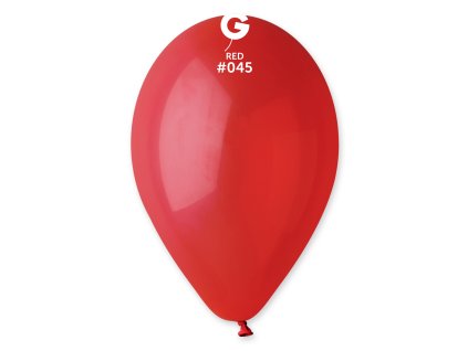 Balónik pastelový červený 26 cm
