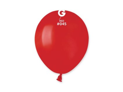 Balónik pastelový červený 13 cm