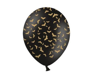 Balón s motívom Halloween - netopiere 30 cm