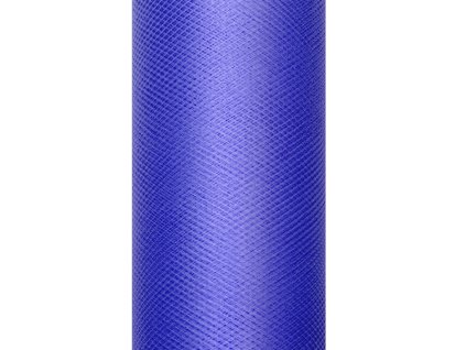 Tyl hladký - modrý