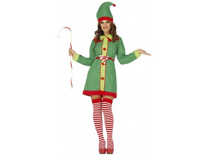 Dámsky Kostým - Vianočná Elfka (Размер - Възрастни M)