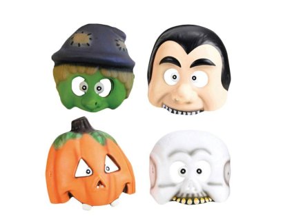 Detská Halloweenská maska - rôzne druhy
