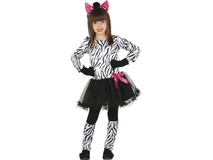 Detský kostým Zebra (Размер - деца M: 115-123 см)