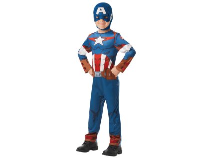 Kostým Captain America detský (Размер - деца L: 128 см)