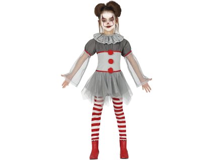 Detský kostým - Zlý Klaun dievča