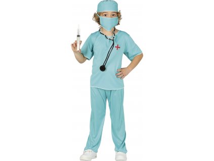 Kostým chirurga - detský (Размер - деца M)