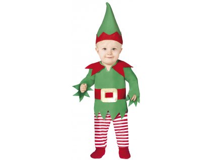 Detský kostým Vianočný škriatok (Размер за най-малките 12 - 18 месеца)
