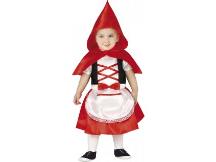 Detský kostým pre najmenších - Červená Čiapočka (Размер за най-малките 6 - 12 месеца)