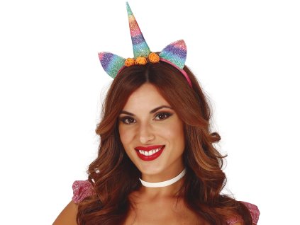 Диадема - Цветен Еднорог