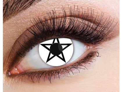 eyecasions one day halloween contact lenses pentagram 1 pair p23477 94499 image