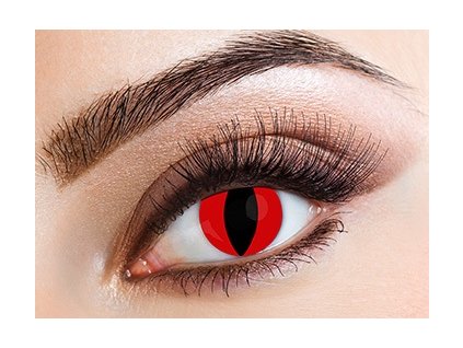 Eyecasions Red Cat Contact Lenses