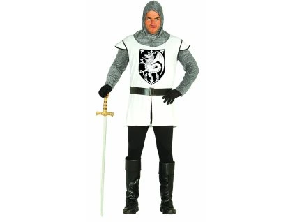 Kostým Stredoveký rytier - biely
