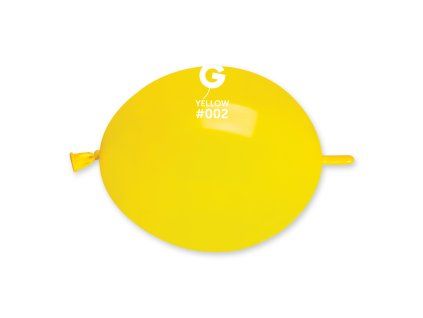 Spojovací balónik žltý 16 cm