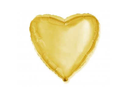 4726 foliovy balon srdce zlate