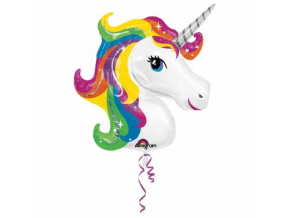 33362 foliovy balon unicorn 83 x 73 cm