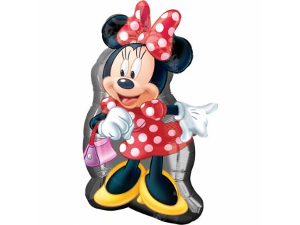 33635 foliovy balon minnie mouse 48 x 81 cm