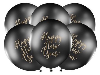 Čierny balón - Happy New Year