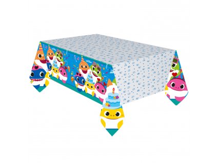 53168 1 obrus baby shark 120 x 180 cm