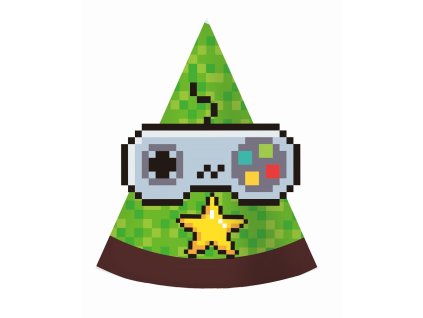 Klobúčiky Minecraft 6 ks