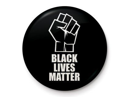 Odznak Black Lives Matter