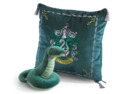 Възглавница и плюшена играчка Слидерин - Хари Потър
