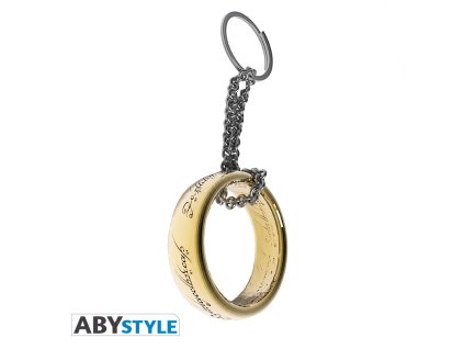 lord of the rings porte cles 3d anneau x2