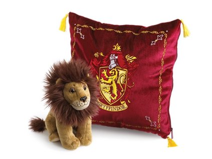 Възглавница и плюшена играчка Грифиндор - Хари Потър