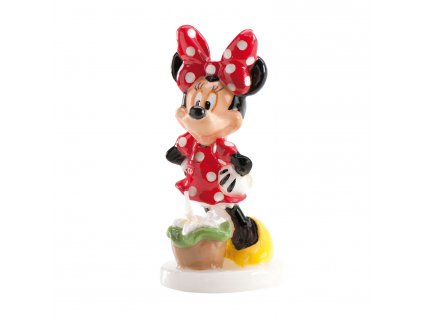 57390 1 3d sviecka minnie mouse 8 cm