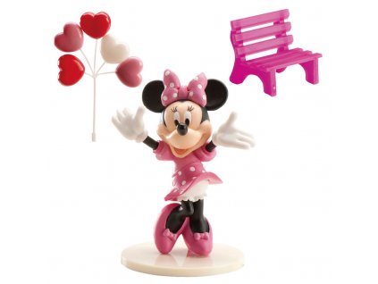 57660 2 sada ozdob na tortu minnie mouse