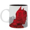 dc comics mug 320 ml the batman red silhouette subli x2