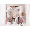 Fóliový balón Bride to be - bieloružový 45 cm