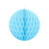 Papierová guľa - modrá 10 cm