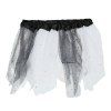 Detská TUTU sukňa - čierno/biela 30 cm