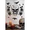 Nálepky na stenu - Lebka