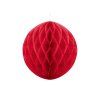 Papierová guľa červená 30 cm