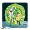 rick and morty set 4 dessous de verre generique (2)