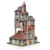Harry Potter 3D Puzzle - Rodinný dom Weasleyovcov