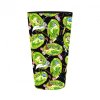 rick morty large glass 400ml portals matte x2 (2)
