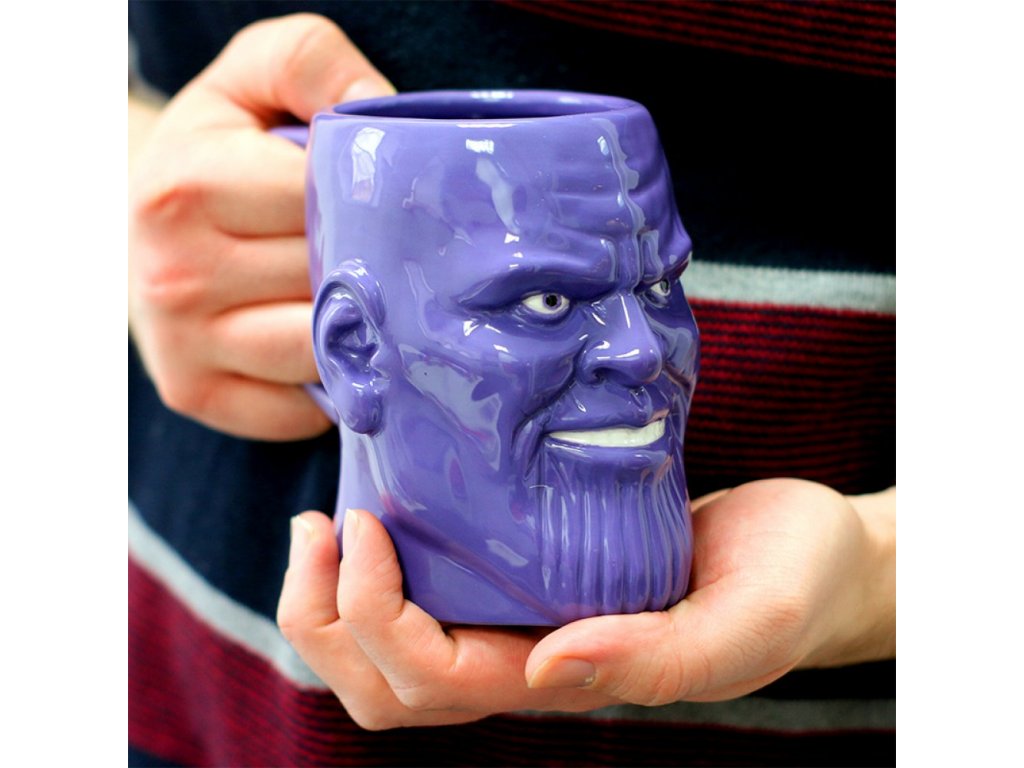Hrnek Avengers - Thanos 3D - HeliumKing.cz
