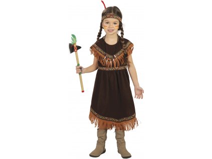 Detský kostým Indiánka (Velikost - děti M)