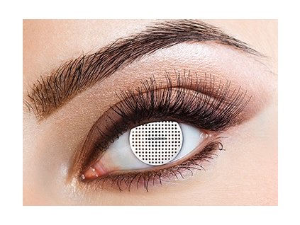 Eyecasions White Mesh Contact Lenses