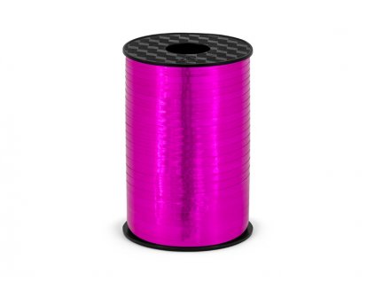 26541 2 stuha na balony magenta metalicka 225 m