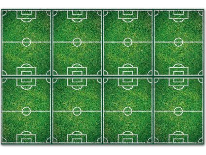 28035 1 obrus futbal zeleny 120 x 180 cm