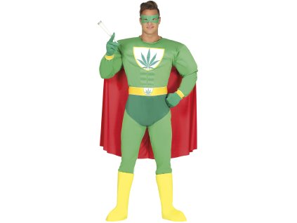 Superhrdina Marihuana (Velikost - dospělý S)