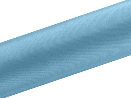 Satén tyrkysový 16 cm x 9 m