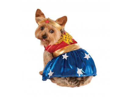 Kostým pre psov - Wonder Woman (Kostýmy pro psy L)